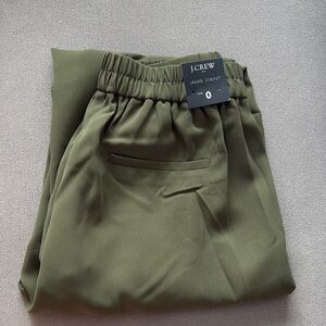 J.Crew Forest Green Jamie Trousers